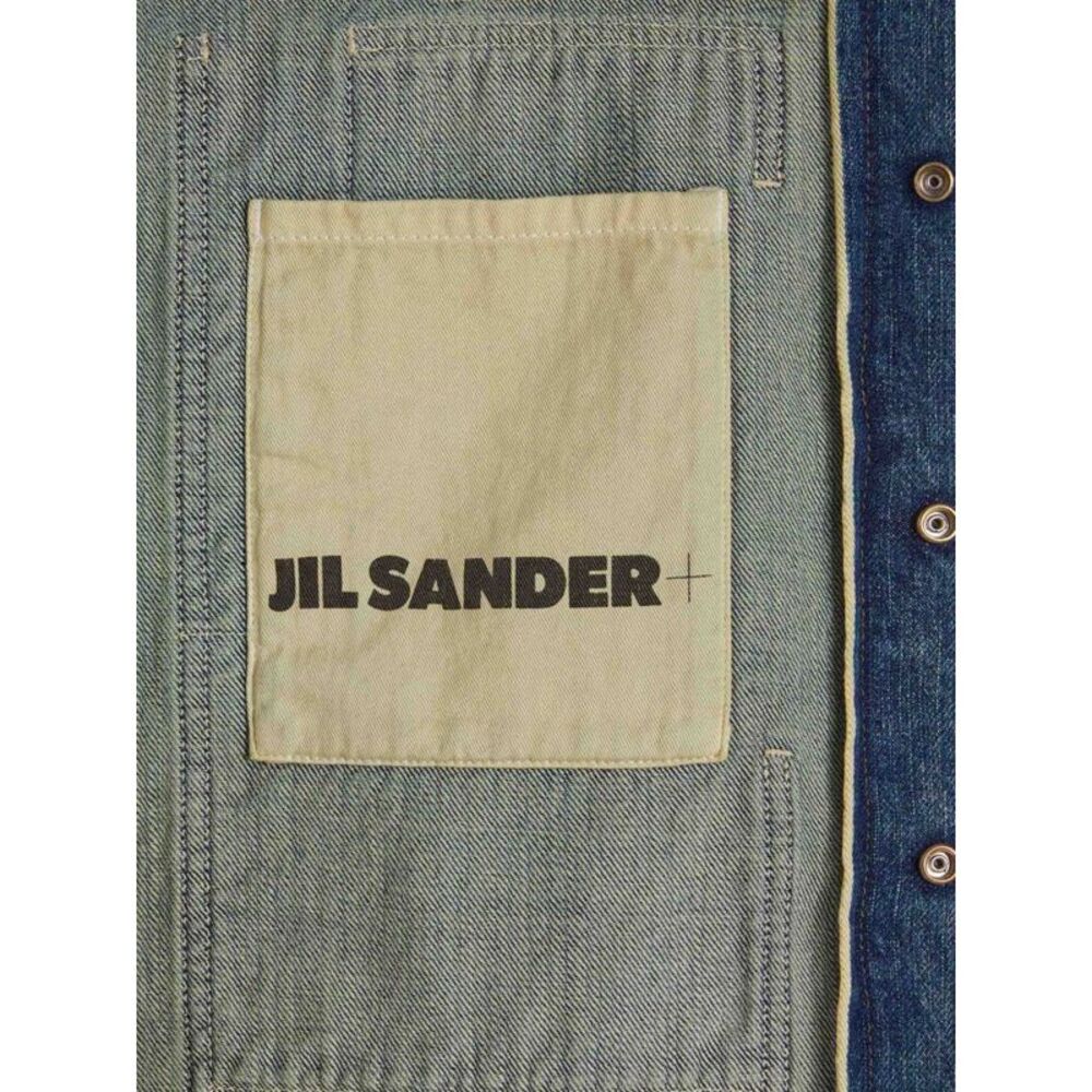 Jil Sander Plus Women's Shirts Blue - Picture 2 of 5